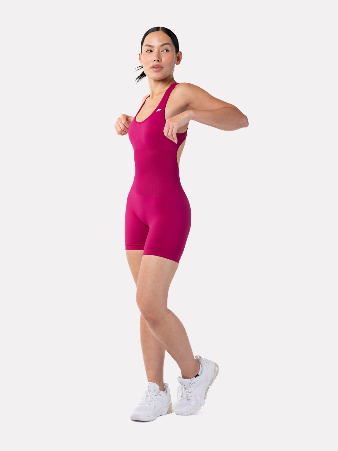 AMARA BODYSUIT SHORTS - WINE - LIFESOPECHE