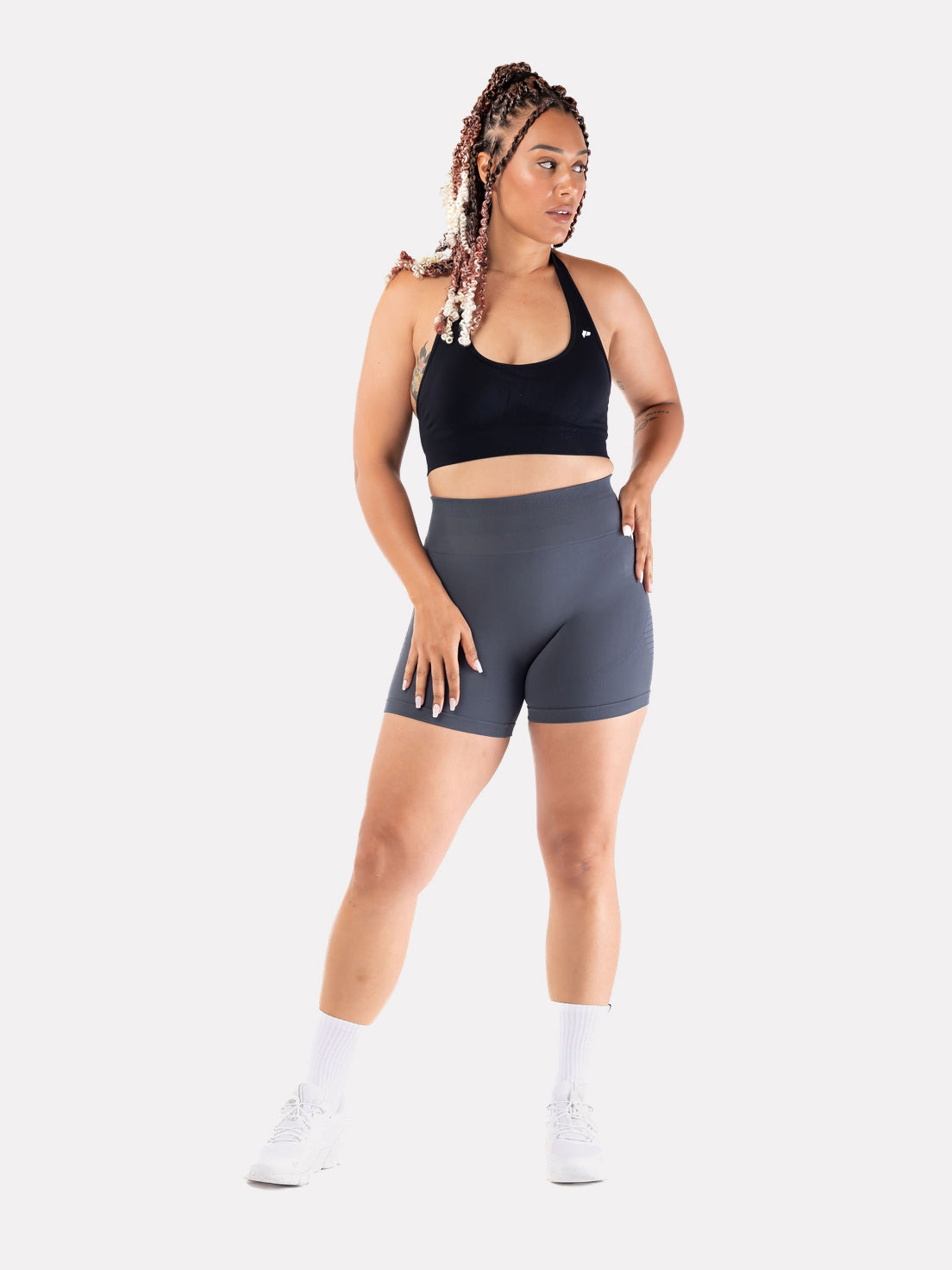 SINDI SHORTS - DARK GREY ZAMA - LIFESOPECHE