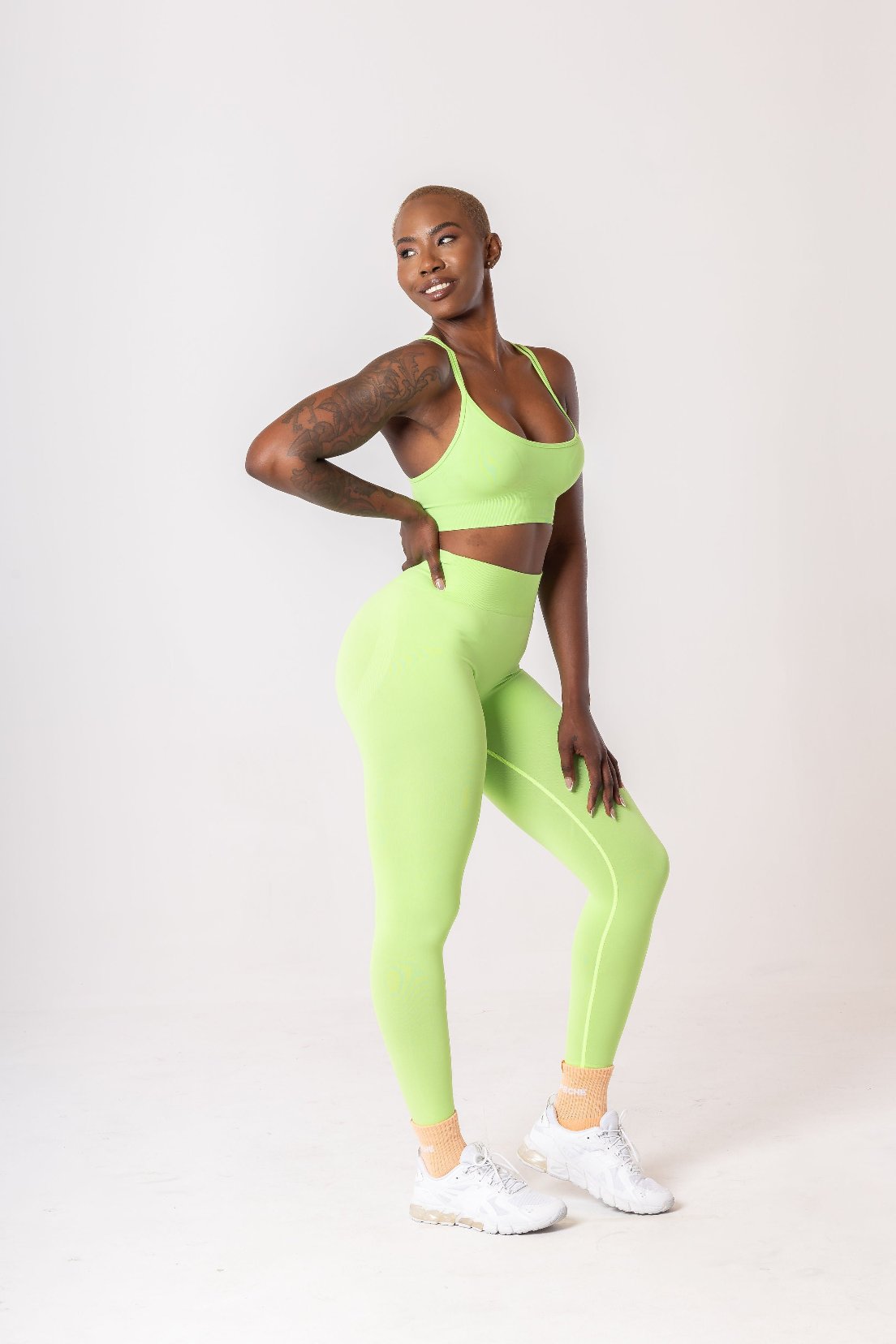 CYNTHIA SPORTS BRA - LIME KALI - LIFESOPECHE