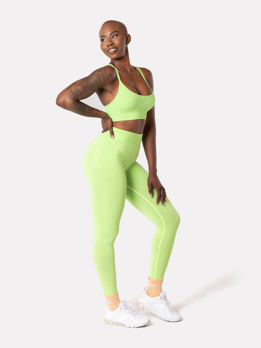 CYNTHIA LEGGINGS - LIME KALI - LIFESOPECHE