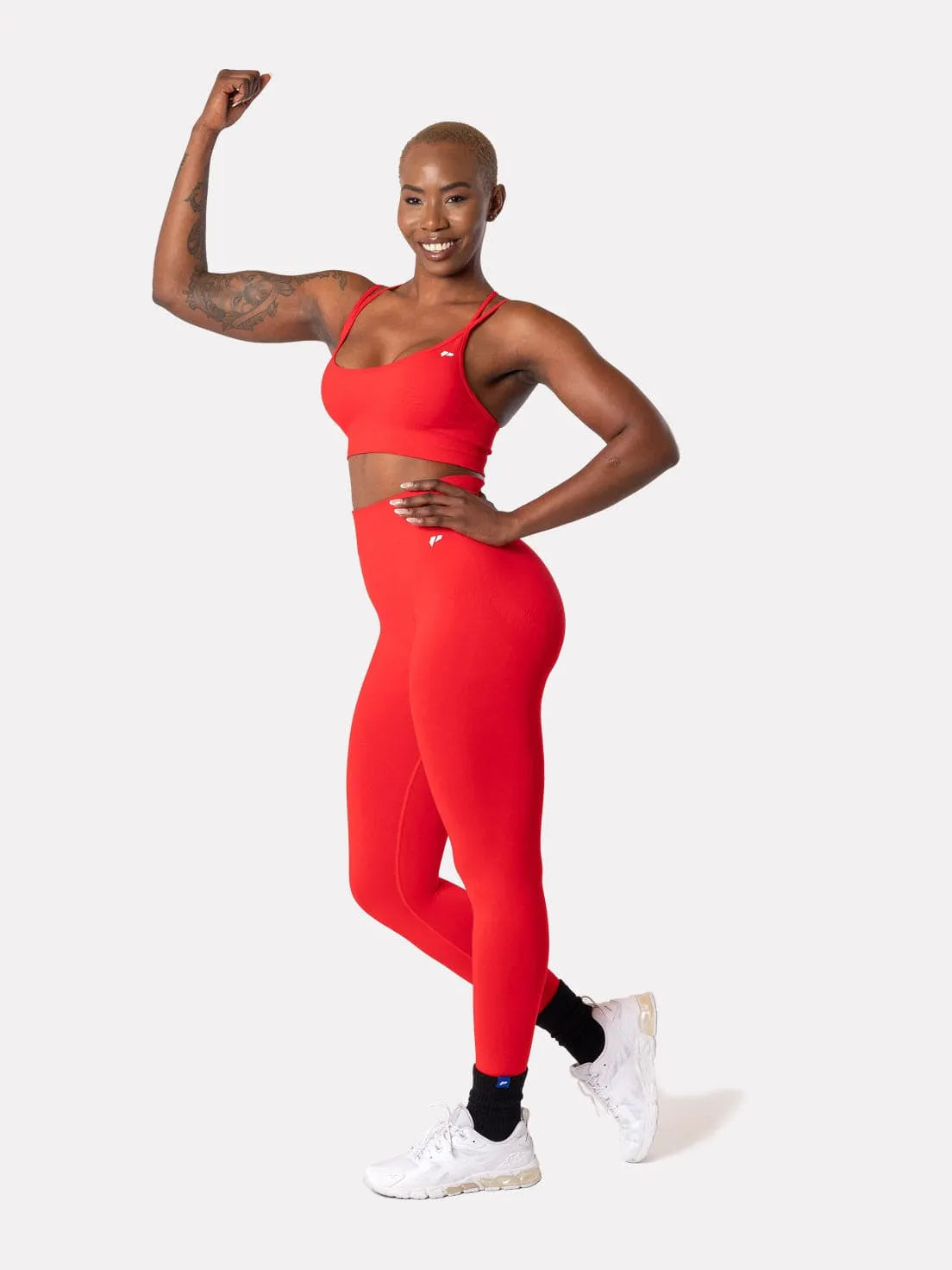 CYNTHIA LEGGINGS - RED KWEZI