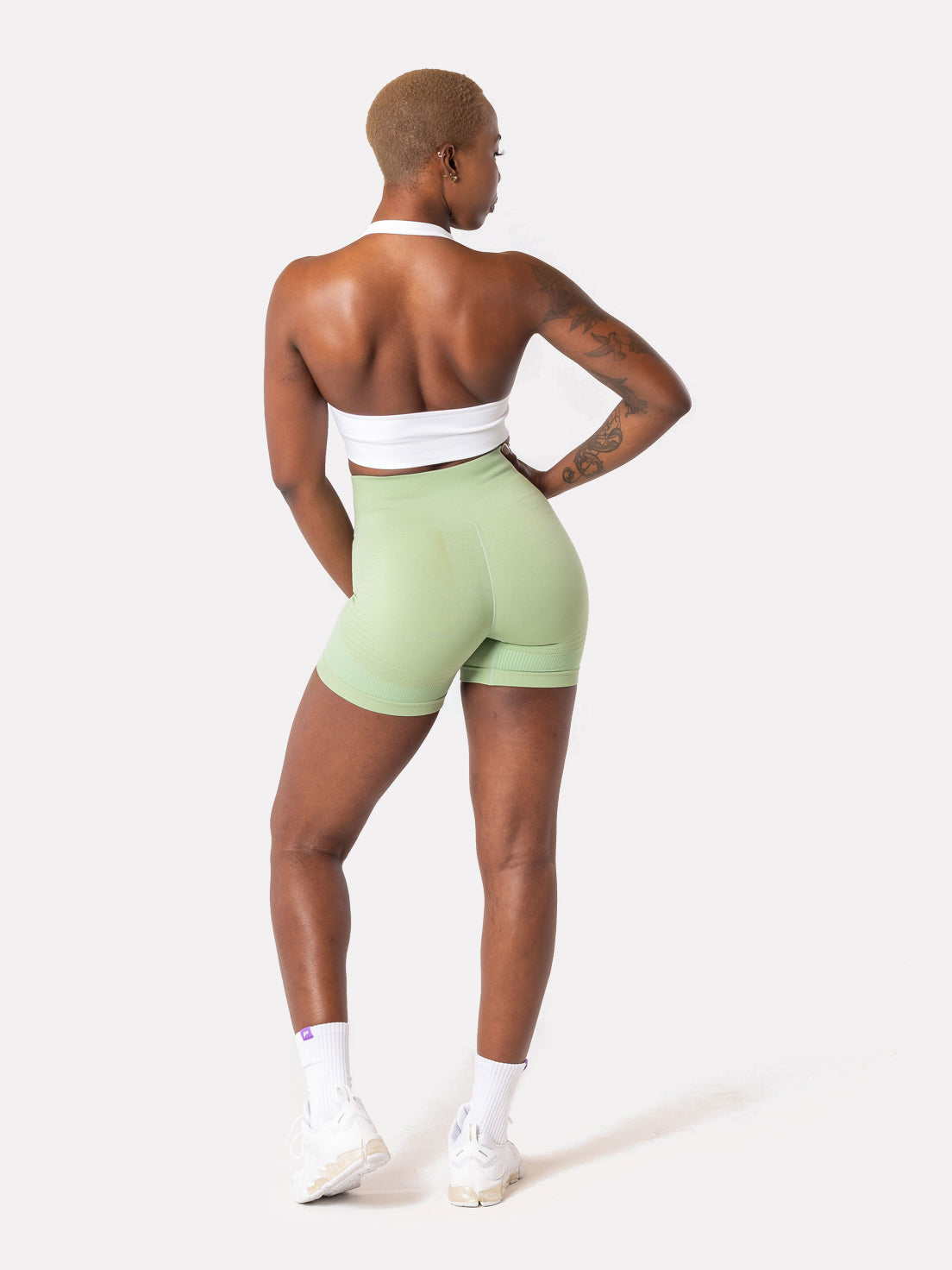 SINDI SHORTS - LIGHT LIME ZANDI - LIFESOPECHE