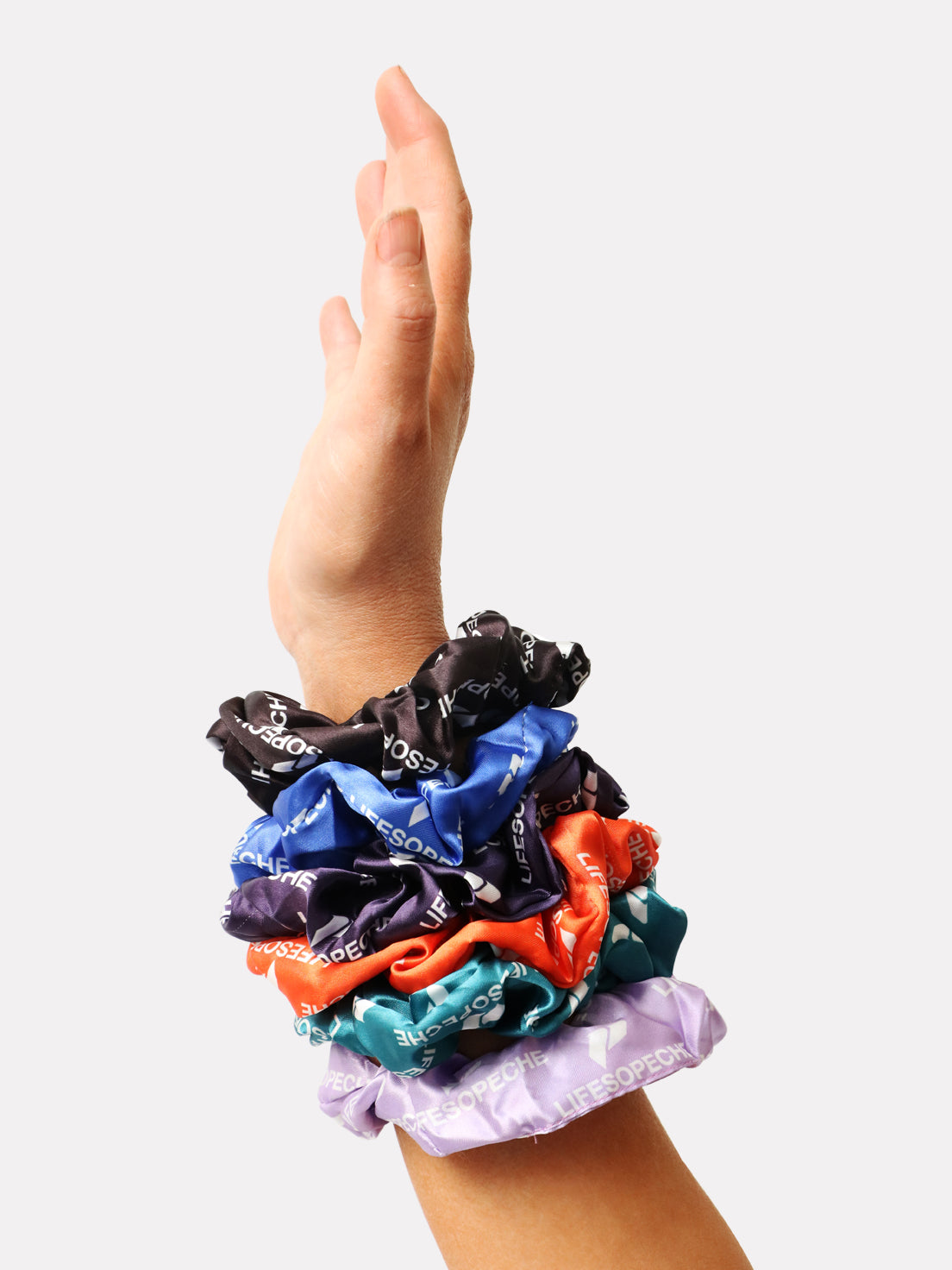 HAIR SCRUNCHIES - ORANGE - LIFESOPECHE