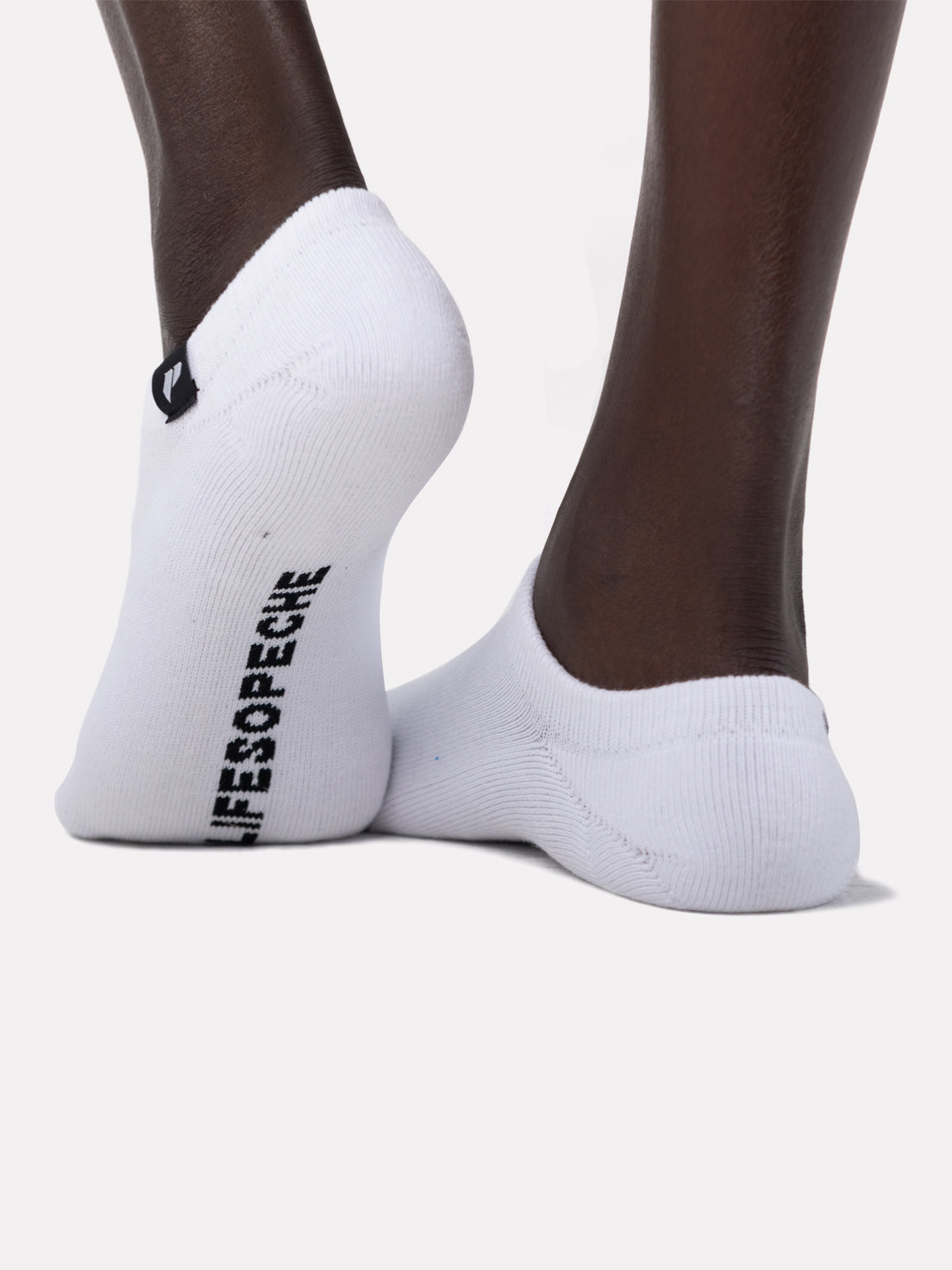 HIDDEN LABEL SOCKS - WHITE - LIFESOPECHE