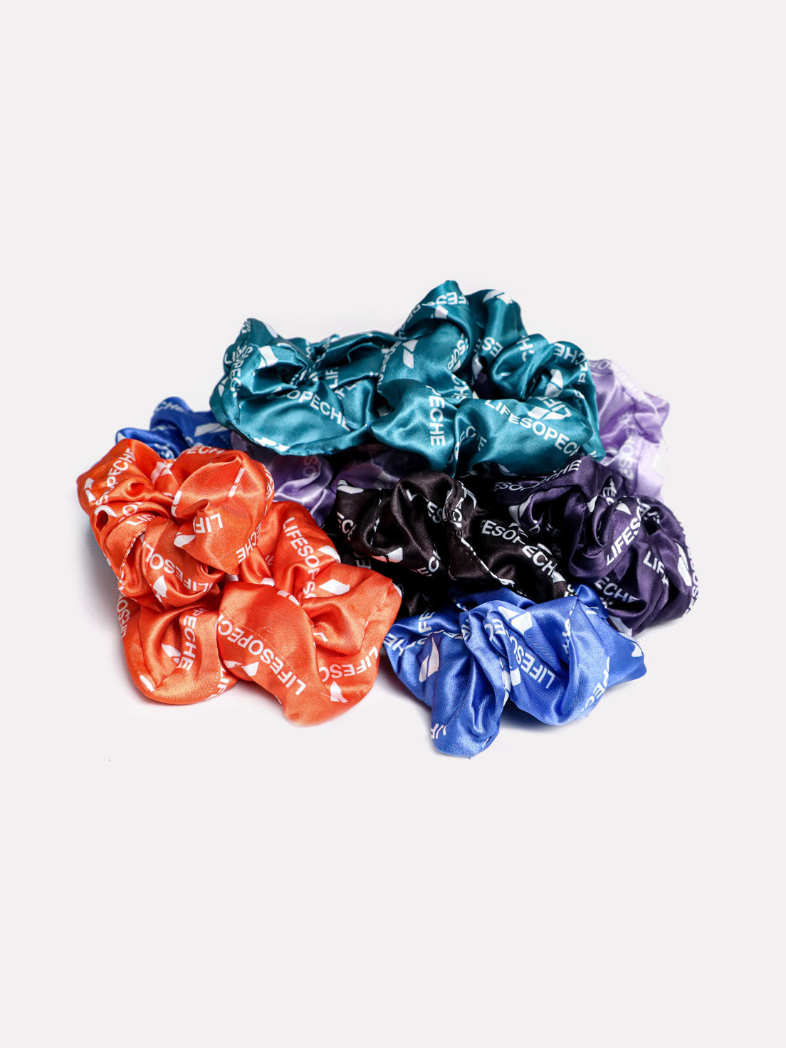 HAIR SCRUNCHIES - ORANGE - LIFESOPECHE