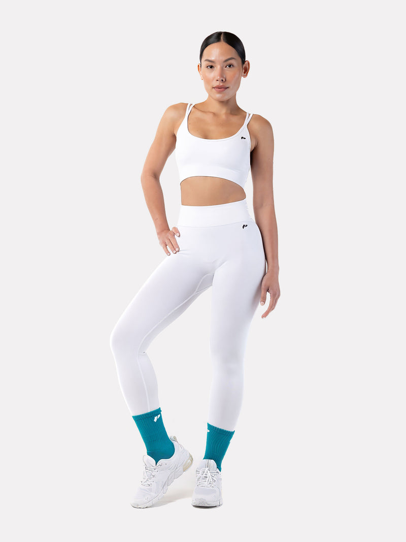 CYNTHIA SPORTS BRA - WHITE KARA - LIFESOPECHE