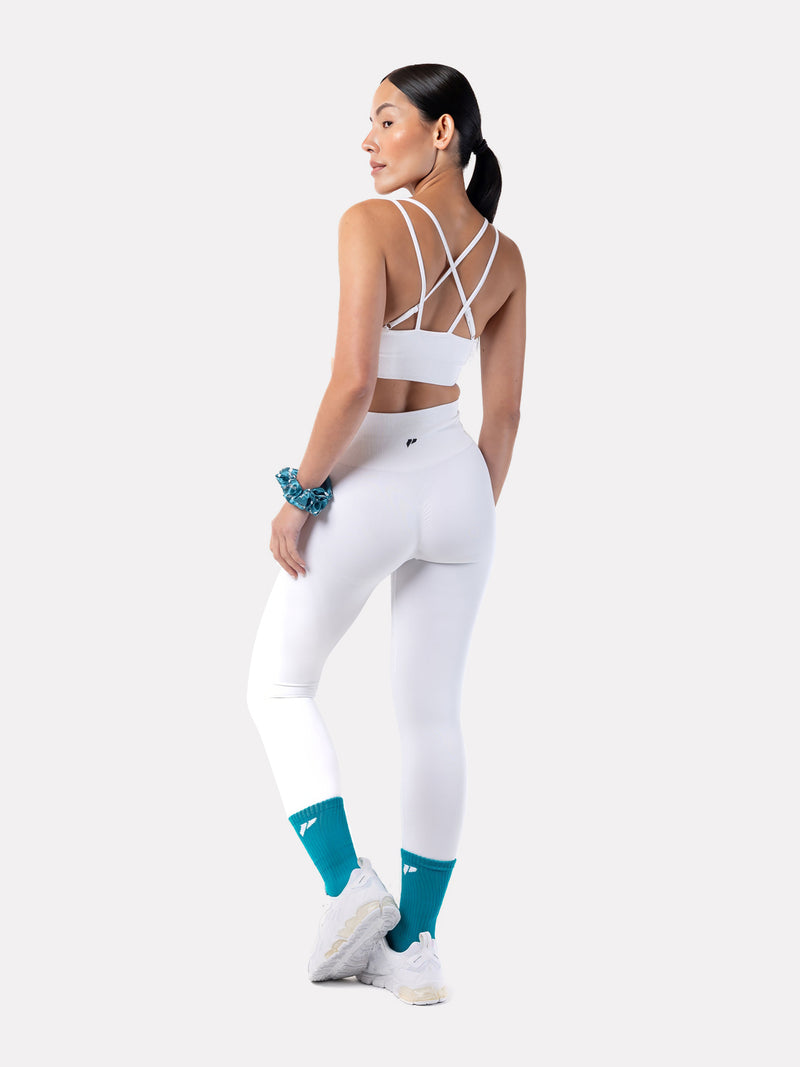 CYNTHIA SPORTS BRA - WHITE KARA - LIFESOPECHE