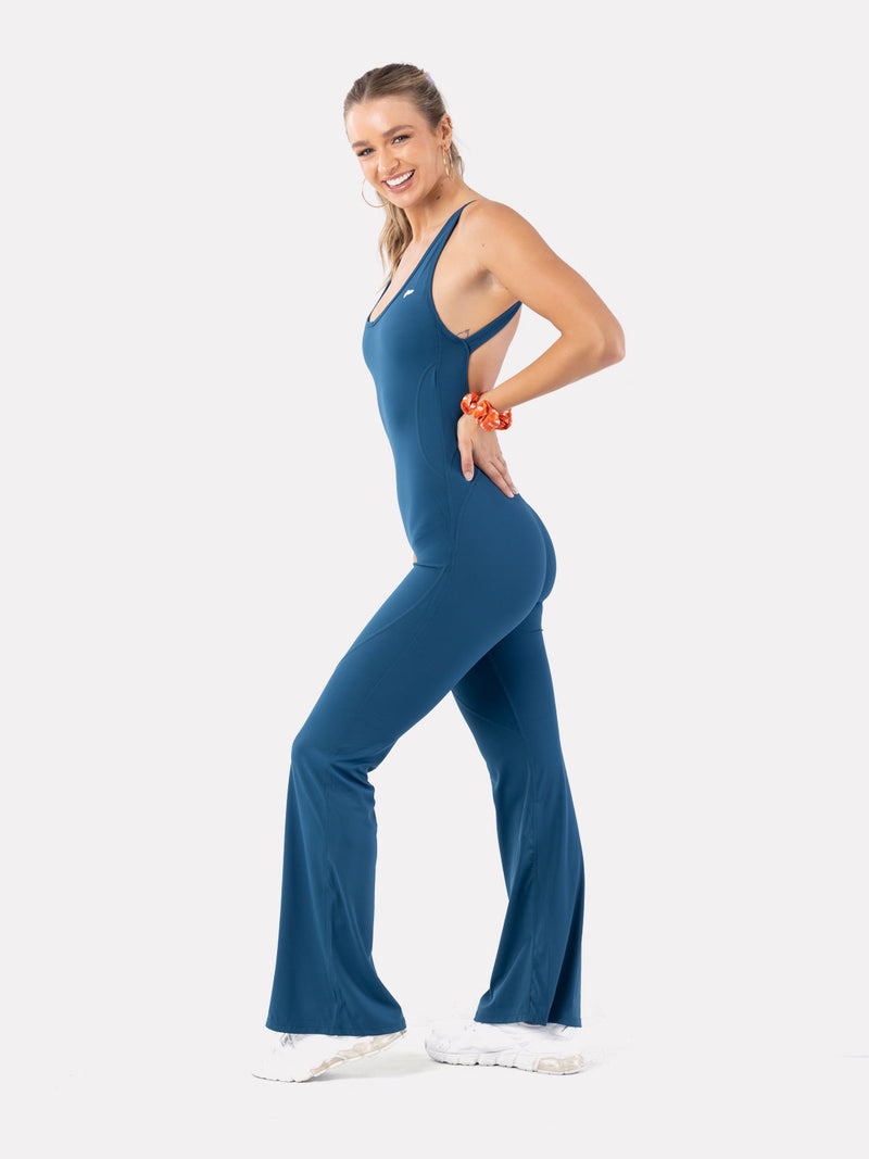 ZANA BODYSUIT FLARES - DARK TEAL - LIFESOPECHE