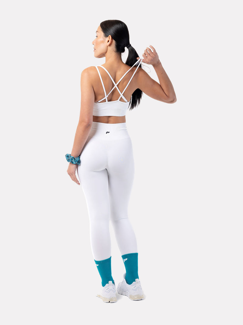 CYNTHIA SPORTS BRA - WHITE KARA - LIFESOPECHE