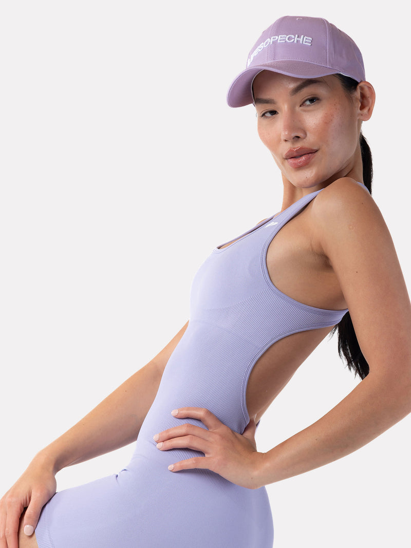 AMARA BODYSUIT SHORTS - MAUVE - LIFESOPECHE