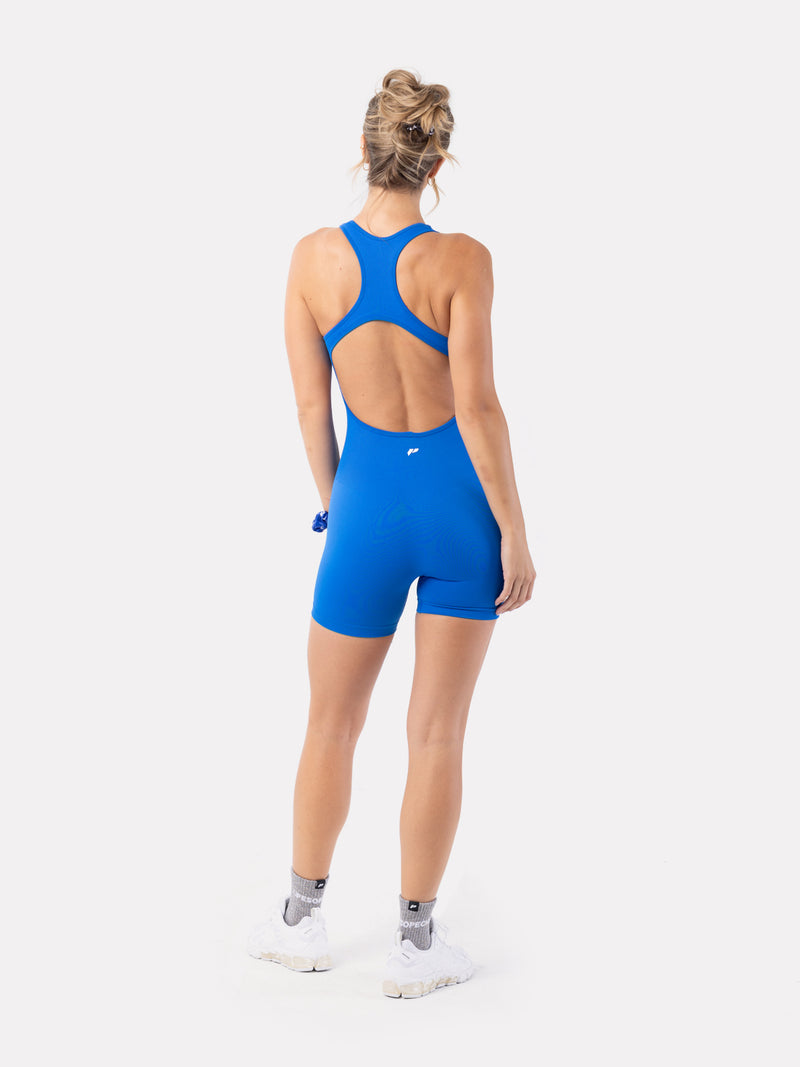 AMARA BODYSUIT SHORTS - COBALT - LIFESOPECHE