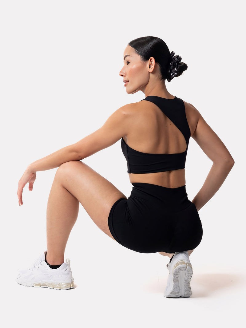 SPORTS BRA - BLACK KHOSI - LIFESOPECHE
