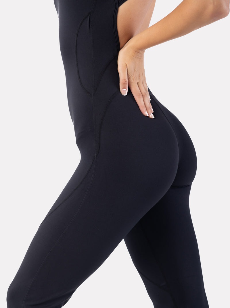 ZANA BODYSUIT FLARES - BLACK - LIFESOPECHE