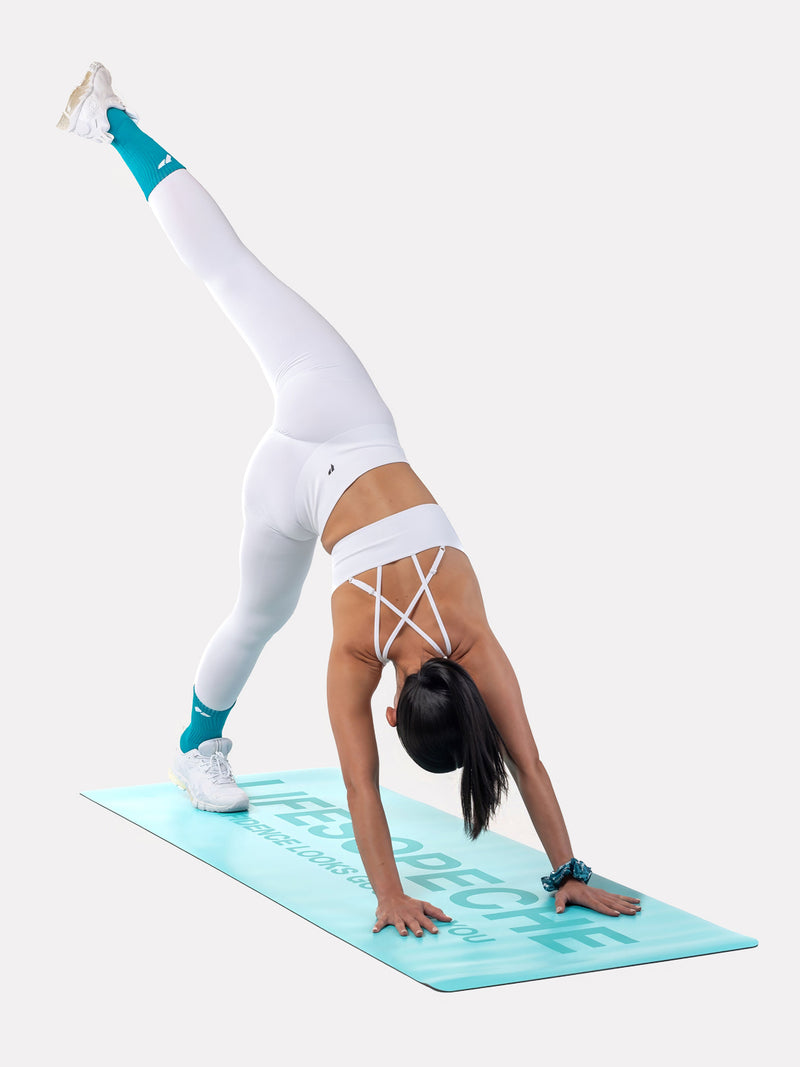 CYNTHIA SPORTS BRA - WHITE KARA - LIFESOPECHE