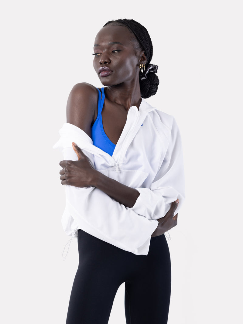 AYANDA WINDBREAKER - WHITE - LIFESOPECHE