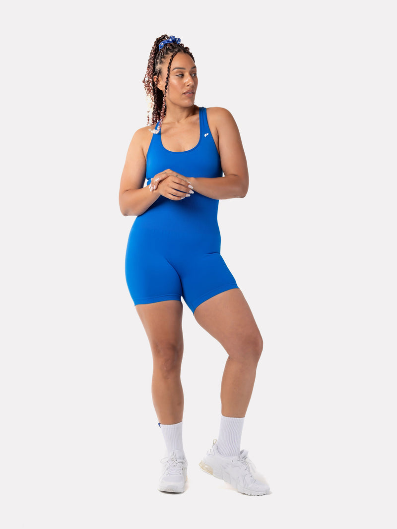 AMARA BODYSUIT SHORTS - COBALT - LIFESOPECHE