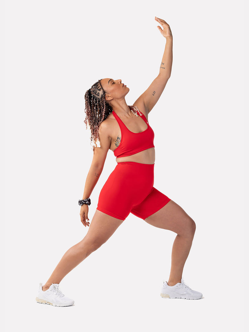 EMMAH SHORTS - RED KWEZI - LIFESOPECHE