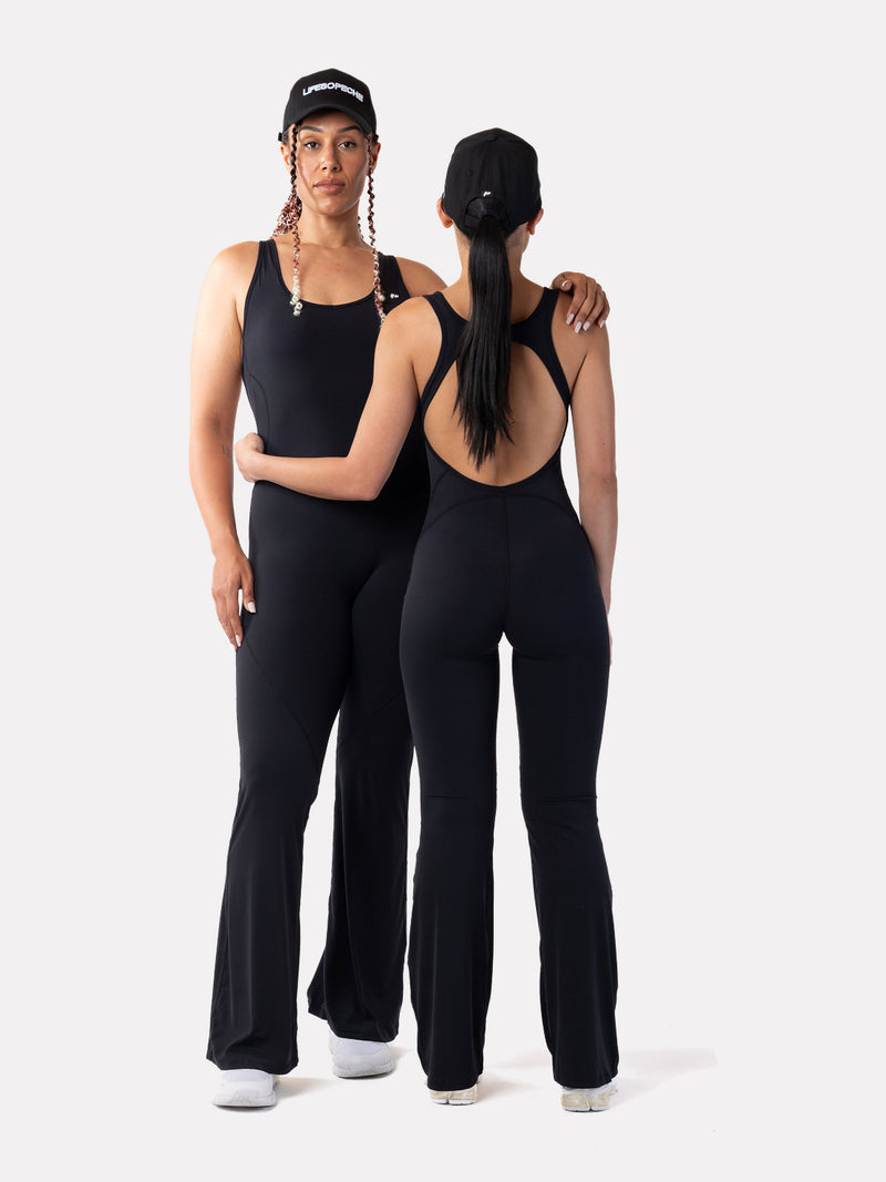 ZANA BODYSUIT FLARES - BLACK - LIFESOPECHE