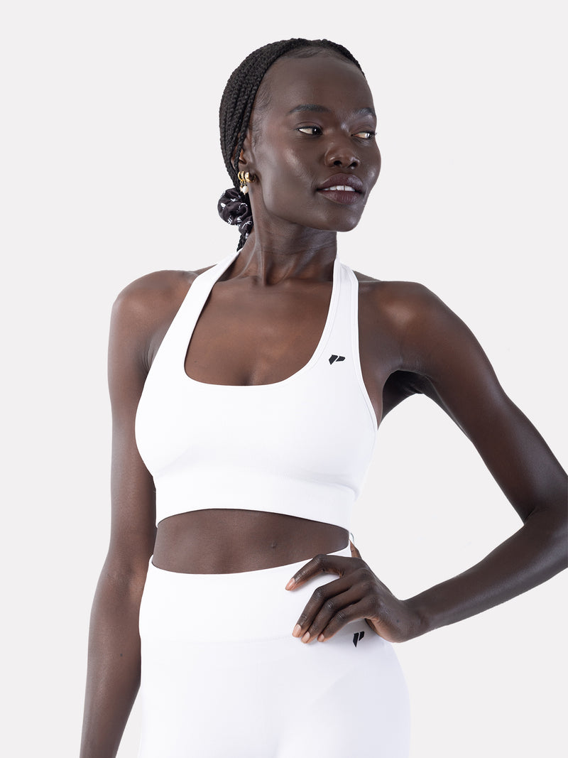 EMMAH SPORTS BRA - WHITE KARA - LIFESOPECHE