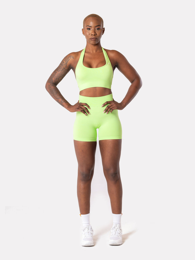 EMMAH SHORTS - LIME KALI - LIFESOPECHE