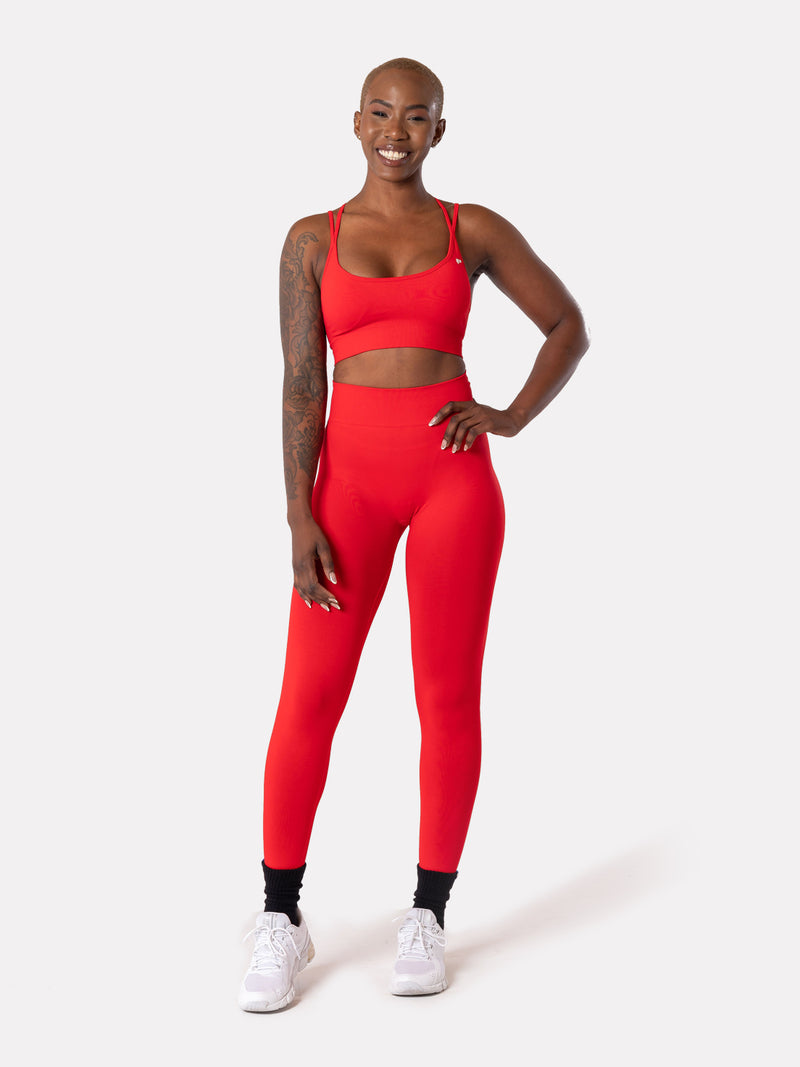 CYNTHIA LEGGINGS - RED KWEZI - LIFESOPECHE