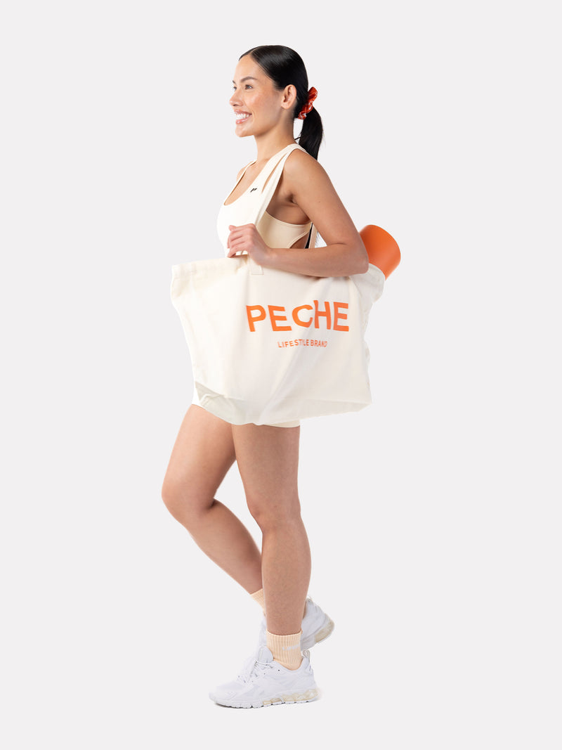 CANVAS TOTE BAGS - OFF WHITE - LIFESOPECHE