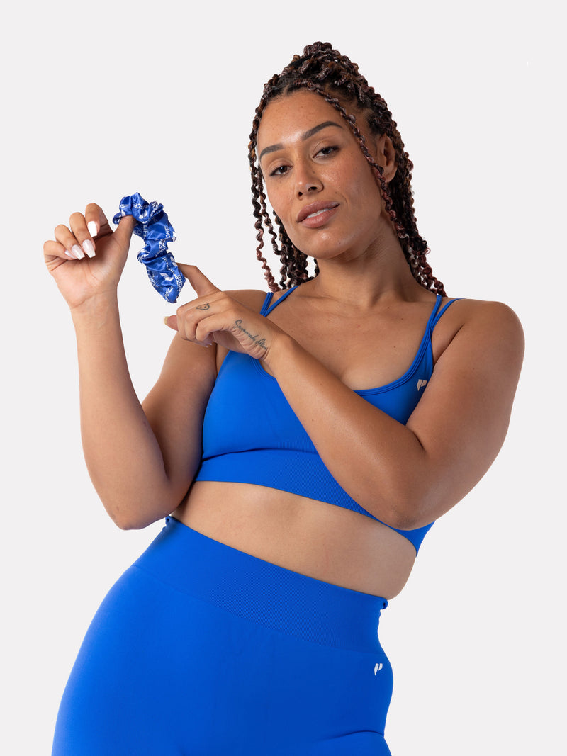 HAIR SCRUNCHIES - COBALT - LIFESOPECHE