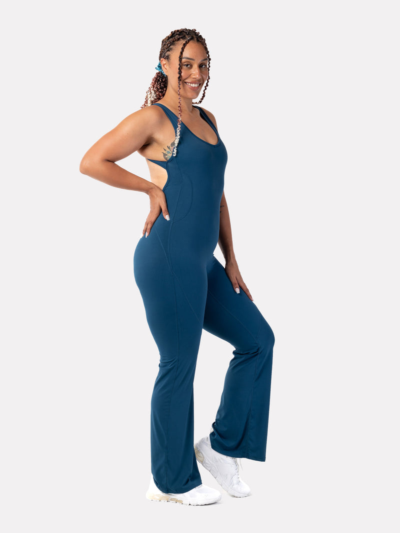 ZANA BODYSUIT FLARES - DARK TEAL - LIFESOPECHE
