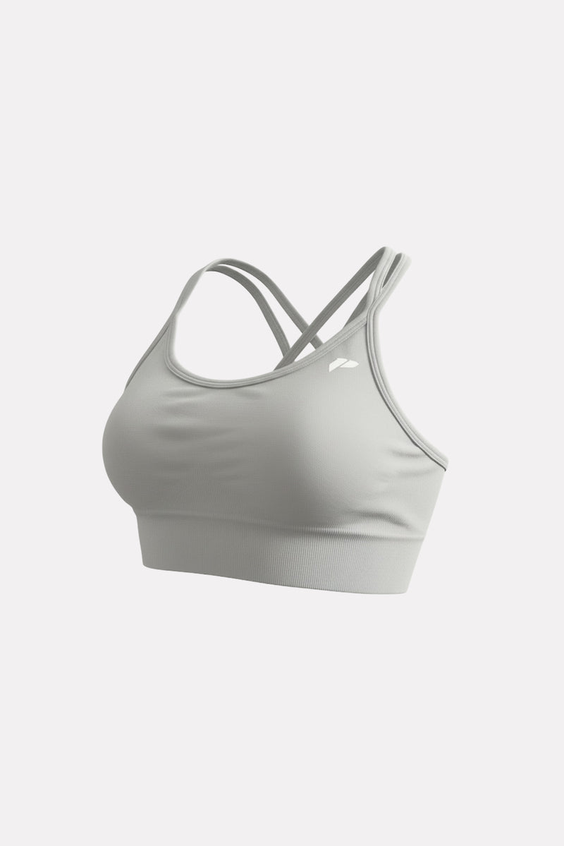 Sports Bra 'CYNTHIA' by LSP - CEMENT Kaye