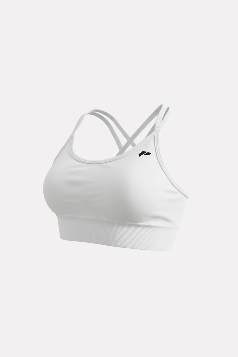 Sports Bra 'CYNTHIA' by LSP - WHITE Kara