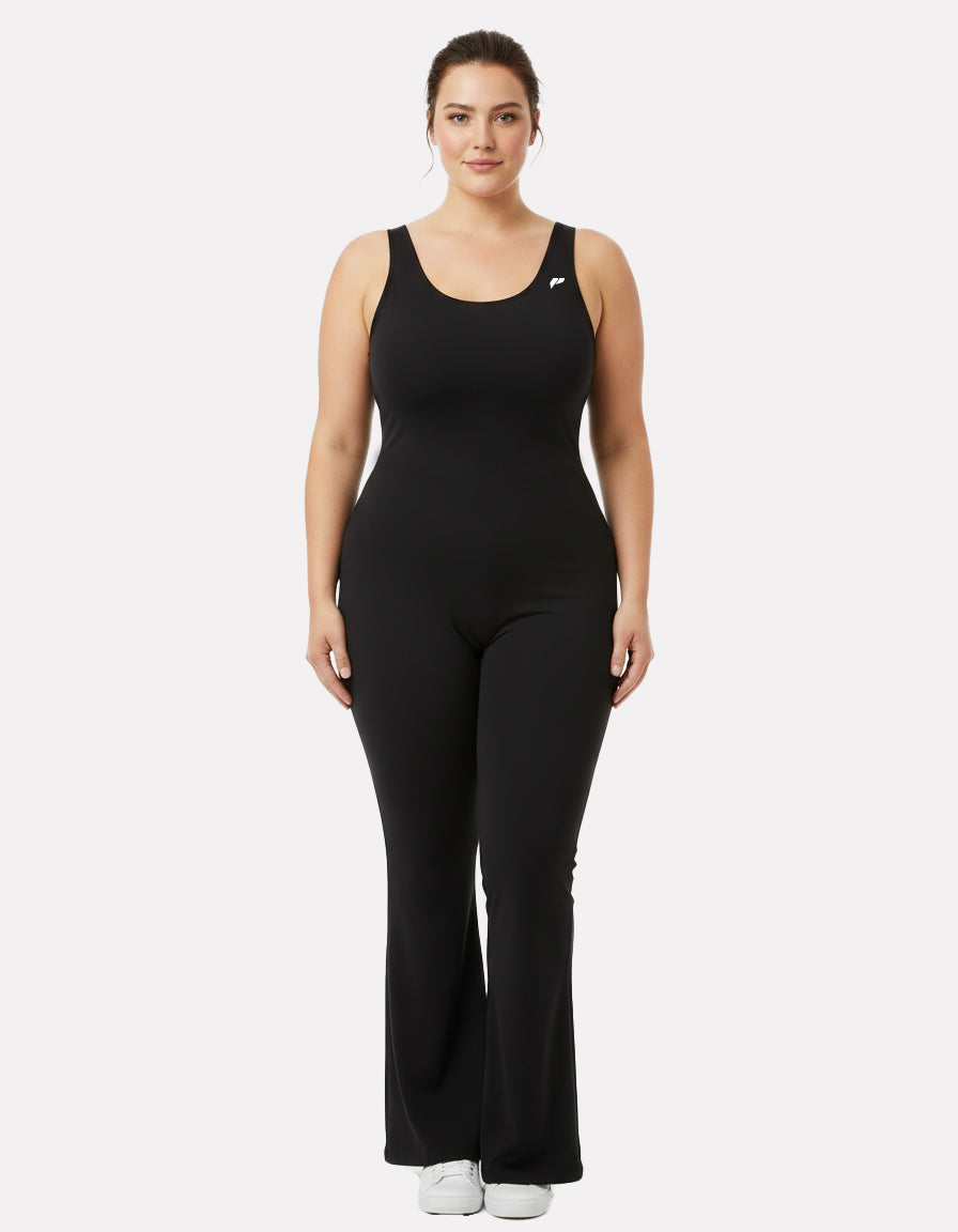ZANA Luxe Bodysuit Flares by LSP - Black