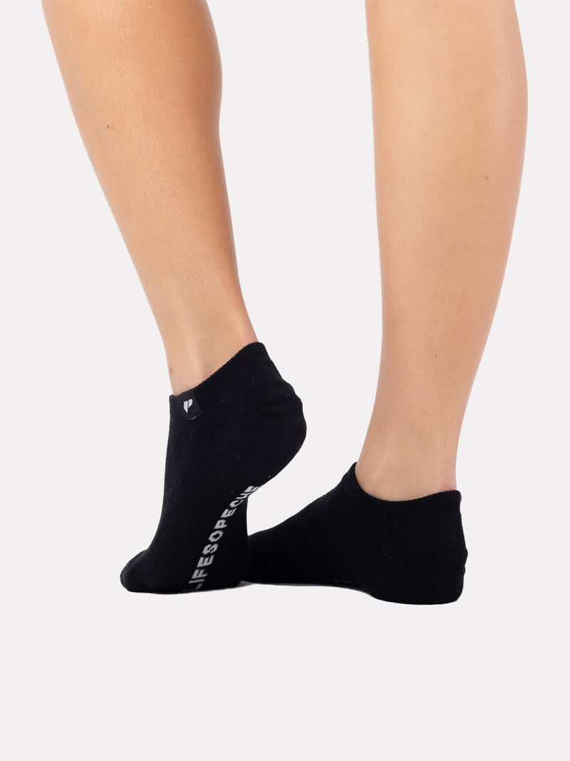 HIDDEN LABEL SOCKS - BLACK - LIFESOPECHE
