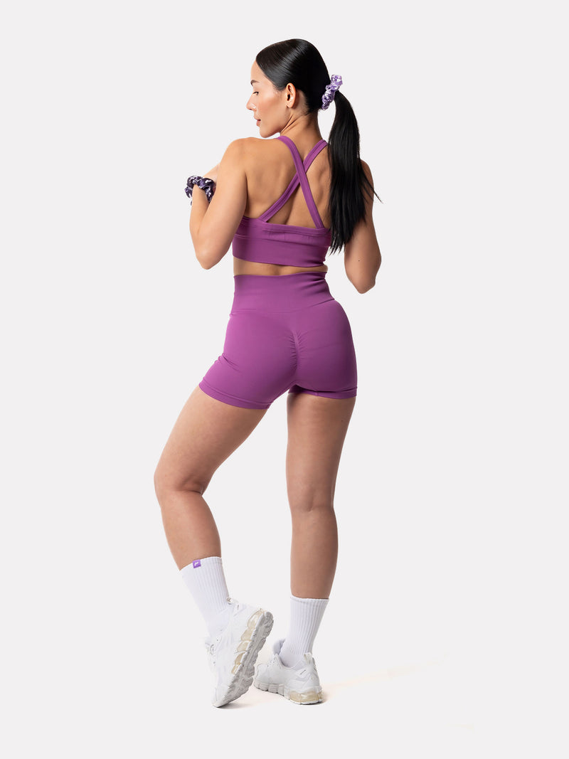 HAIR SCRUNCHIES - LILAC - LIFESOPECHE