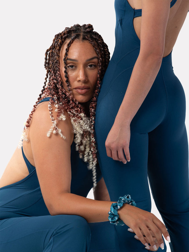 HAIR SCRUNCHIES - TEAL - LIFESOPECHE