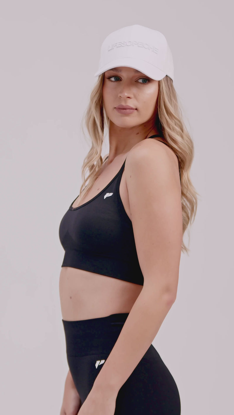 LIFESOPECHE CAP & Free Dustbag - White