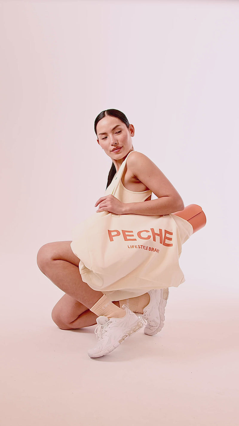 Sock Mid Crew by LSP - Light Grainy Orange