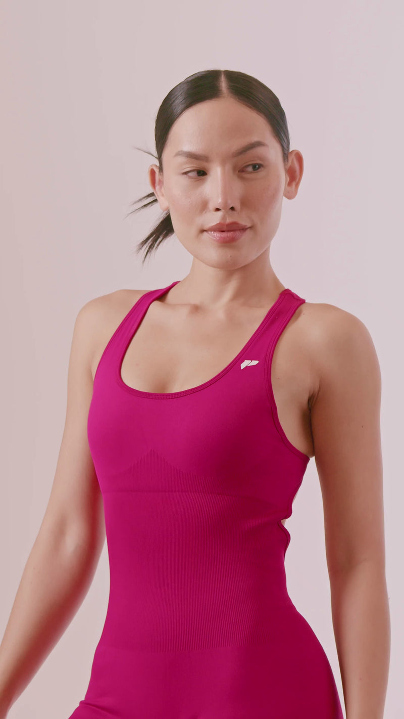 Sculpt Shorts Bodysuit  'AMARA' by LSP - WINE