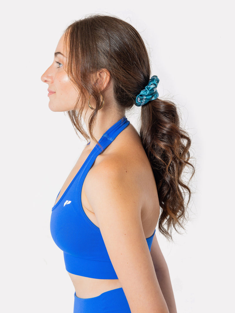 HAIR SCRUNCHIES - TEAL - LIFESOPECHE
