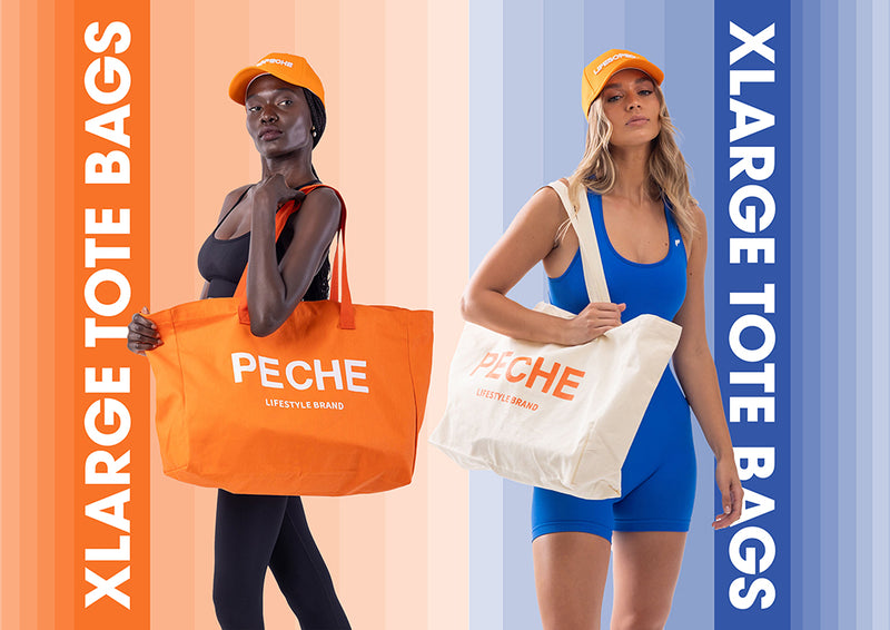 XL Canvas Tote Bag by LSP - Off-White